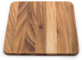 img 1 attached to 🍴 Ironwood Gourmet Square Board: The Ideal Choice for Kitchen Essentials