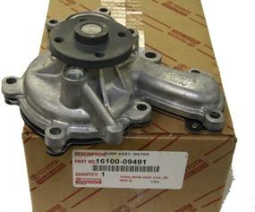 img 1 attached to Genuine Toyota Water Pump Assy (16100-09491) - High-Quality Replacement Part