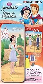 img 1 attached to 🧚 Magnetic Snow White Paper Doll: Ideal for Fun and Learning