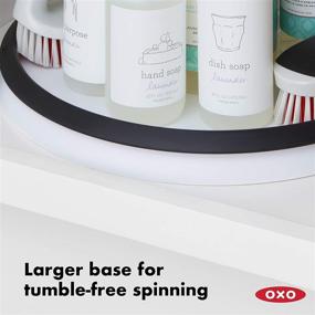 img 2 attached to 🔄 Effortless Organization: OXO Good Grips 16-Inch Lazy Susan Turntable