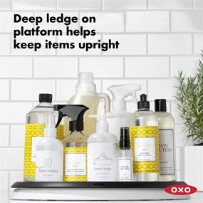 img 1 attached to 🔄 Effortless Organization: OXO Good Grips 16-Inch Lazy Susan Turntable