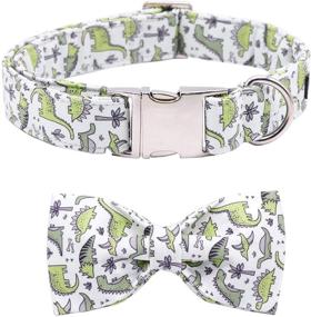 img 4 attached to 🐶 ARING PET Bowtie Dog Collar: Stylish and Adjustable Collars for Small, Medium, and Large Dogs