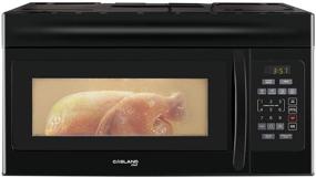 img 4 attached to GASLAND Chef OTR1603B 30 Inch Over-the-Range Microwave Oven: Powerful 1000 Watts, 1.6 Cu. Ft. Capacity, 300 CFM, Sleek Black Design, Easy Cleaning