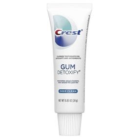 img 1 attached to Crest Gum Detoxify Deep Clean Toothpaste Travel Size 0.85 oz (24g) - Case of 36