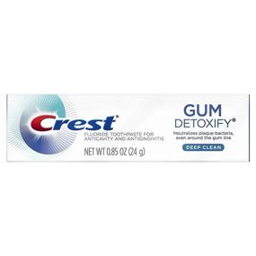 img 2 attached to Crest Gum Detoxify Deep Clean Toothpaste Travel Size 0.85 oz (24g) - Case of 36