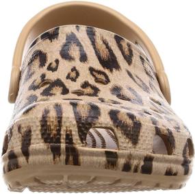 img 3 attached to 🐆 Crocs Classic Leopard Print Mules & Clogs: Stylish Unisex Shoes for Women and Men