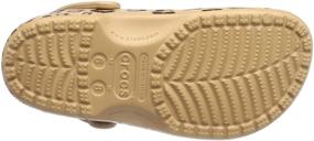 img 1 attached to 🐆 Crocs Classic Leopard Print Mules & Clogs: Stylish Unisex Shoes for Women and Men