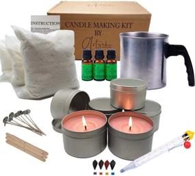 img 4 attached to Soy Candle Making Kit Adults Crafting