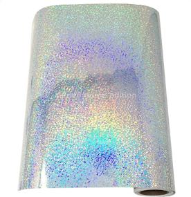 img 3 attached to 🌟 Holographic Sparkle Vinyl, 12x12 Chrome Adhesive Vinyl Sheets for Cricut Maker Explore, Silhouette, Crafts, Stickers, Decals - Turner Moore Edition (Silver Holographic Mist, Pack of 5)