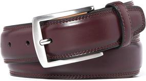 img 3 attached to Fabio Valenti Casual Buckle Black Men's Accessories for Belts