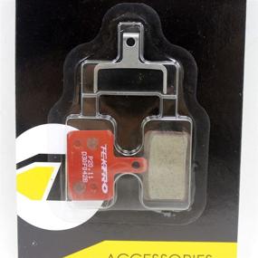 img 3 attached to 🔷 Tektro P20.11 Disc Brake Pads - Metal-Ceramic Compound (2 Pack), Model STB1762