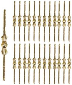 img 3 attached to 💎 200pcs Chandelier Connectors Clips Pins: Fasten Crystals for Replacement