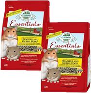 2-pound oxbow animal health hamster and gerbil fortified food - optimal nutrition for small pets логотип