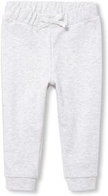 img 1 attached to Stylish Toddler Joggers for Girls in Sizes 12-18MOS by Childrens Place
