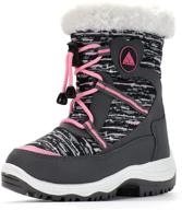 👞 stylish and durable nova nf nfwb810 blackmulti 12 boys' boots: ultimate comfort for active boys logo