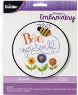 bucilla stamped embroidery 46241 yourself logo