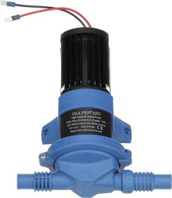 img 2 attached to Whale Gulper Electric Toilet Pump for Holding Tank 🚽 – Pump-Out with 4.6 GPM Flow Rate – 12V/24V Discharge