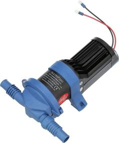 img 4 attached to Whale Gulper Electric Toilet Pump for Holding Tank 🚽 – Pump-Out with 4.6 GPM Flow Rate – 12V/24V Discharge