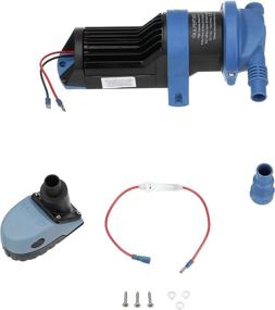 img 1 attached to Whale Gulper Electric Toilet Pump for Holding Tank 🚽 – Pump-Out with 4.6 GPM Flow Rate – 12V/24V Discharge