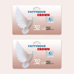 img 2 attached to FATTYDOVE Micro SD Card 32GB 2-Pack High Speed Memory Card Class 10 UHS-3 With SD Adpter Full HD Video Nintendo Gopro Camera Canon Nikon DJI Drone(32GB U3 2 Pack)