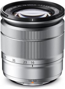 img 1 attached to 📷 Fujifilm XC 16-50mm F3.5-5.6 OIS Zoom Camera Lens, Silver - High Quality Optics for Captivating Images