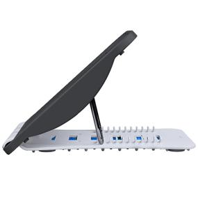 img 2 attached to ✅ QyWyII Back Stretcher: Multi-Level Massager for Back Pain Relief, Lumbar Support - Home Workout Device (Board, Gray & Black)