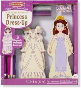 img 3 attached to Melissa Doug Decorate Your Own Magnetic Princess