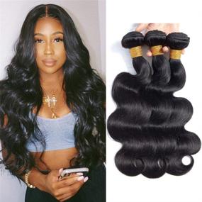 img 4 attached to Bundles Brazilian Virgin Double Natural