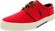 👟 polo ralph lauren faxon sneaker men's fashion shoes - optimal for sneaker enthusiasts logo