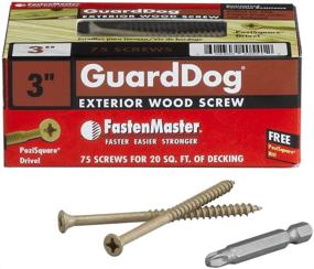 img 2 attached to 🔩 75 пакетов крепежных элементов FastenMaster FMGD002 GuardDog для наружных работ