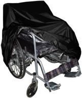 🛵 womaco mobility scooter cover: protect your power electric wheel chair from rain, snow, and sun rays with this waterproof, travel-friendly, and dust-resistant outdoor storage bag logo