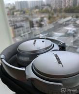 img 1 attached to Black Bose QuietComfort 35 II Wireless Bluetooth Headphones with Alexa Voice Control and Noise-Cancelling Technology review by Hideo ᠌