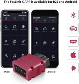 img 1 attached to 🔍 OBDResource OBD2 Scanner Bluetooth 4.0: Professional Automotive Diagnostic Scan Tool for iOS & Android | Car Code Reader for Check Engine Light | Supports Torque & FasLink App