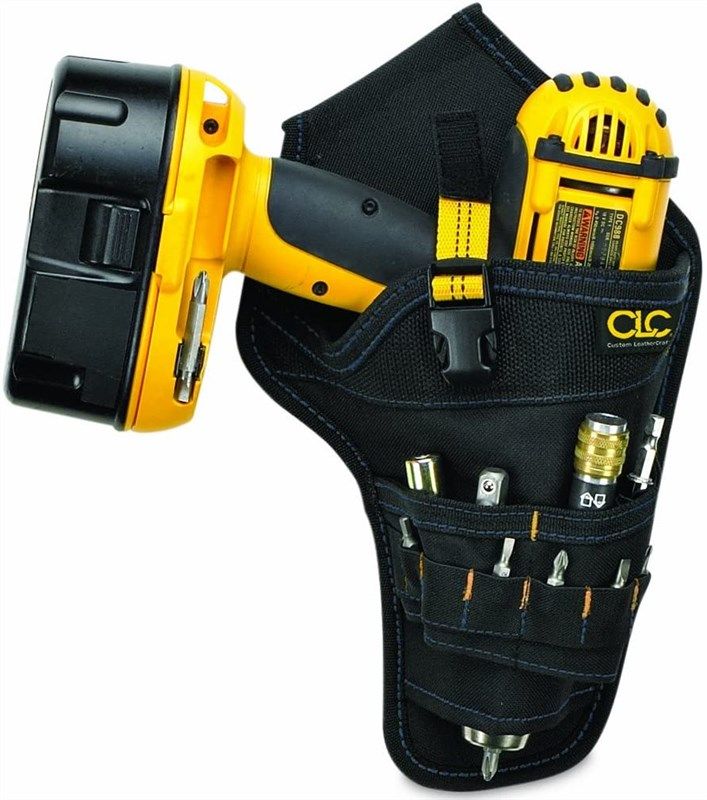 5023 deluxe cordless drill holster 로고