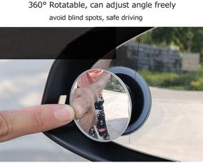 img 2 attached to Usee Mirrors Frameless Rotatable Universal