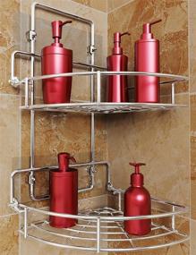 img 4 attached to Vdomus Bathroom Organizer Polished Drilling