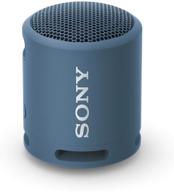 sony srs-xb13 bluetooth speaker - ip67 waterproof, extra bass, portable compact design, light blue (srsxb13/l) logo