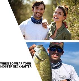 img 1 attached to Ultimate Neck Gaiter: Multi-functional Headwear for Men and Women - Cycling, Fishing, Running, Hiking, Camping