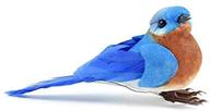 elevate your décor with touch of nature 20552 eastern blue bird, 3-1/2-inch accent piece logo