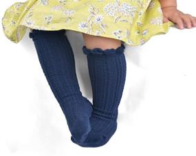 img 1 attached to 🧦 Adorable Epeius Little Uniform Ruffled Stockings: Perfect Girls' Clothing