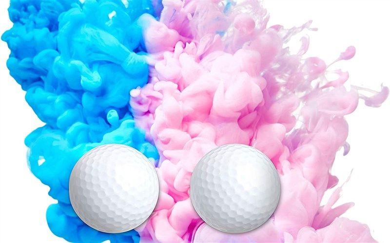 Chameleon Colors Gender Reveal Powder Kit - Includes Pink and Blue Color Powder, 5 Team Girl and 5 Team Boy Stickers - 2 lbs Color Powder, Size: Small
