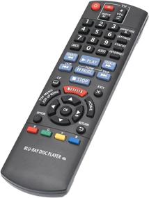 img 1 attached to 📀 High-performance Replacement Remote for Panasonic Blu-Ray Disc Player: N2QAYB000952 Compatible with DMP-BD91, DMP-BD81, DMP-BD901