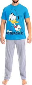 img 2 attached to 🦆 Disney Men's Donald Duck Pajamas in Size Medium