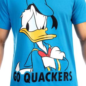 img 1 attached to 🦆 Disney Men's Donald Duck Pajamas in Size Medium