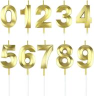 bean lieve numeral birthday candles event & party supplies for cake decorating supplies logo