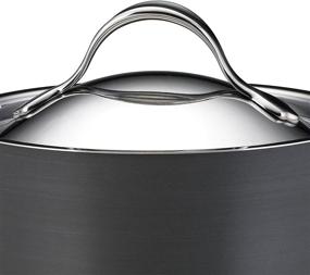 img 2 attached to 🍲 Anolon Nouvelle Copper Hard Anodized Nonstick Casserole Dish - 4 Quart, Gray