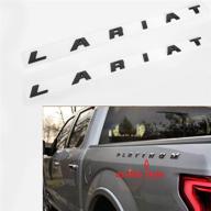 lariat fender emblems letter replacement logo