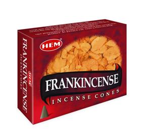 img 1 attached to 🔥 Highest Quality HEM Frankincense Incense Cones - Pack of 12 - 120 Count - Authentic HEM Incense from India