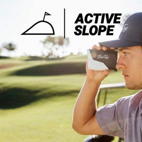 img 2 attached to 🏌️ Pro Slope Laser Rangefinder for Golf - Blue Tees Golf Series 2 with 800 Yards Range, Slope Measurement, Flag Lock, Pulse Vibration, and 6X Magnification