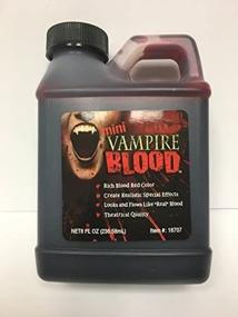 img 2 attached to 🧛 Vampire Blood: Genuine Theatrical Quality Fake Blood, 8 Ounce